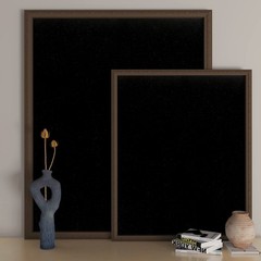 Decotalk Black Felt Fabric Self Adhesive Sheets for 17.7″ x 120″,