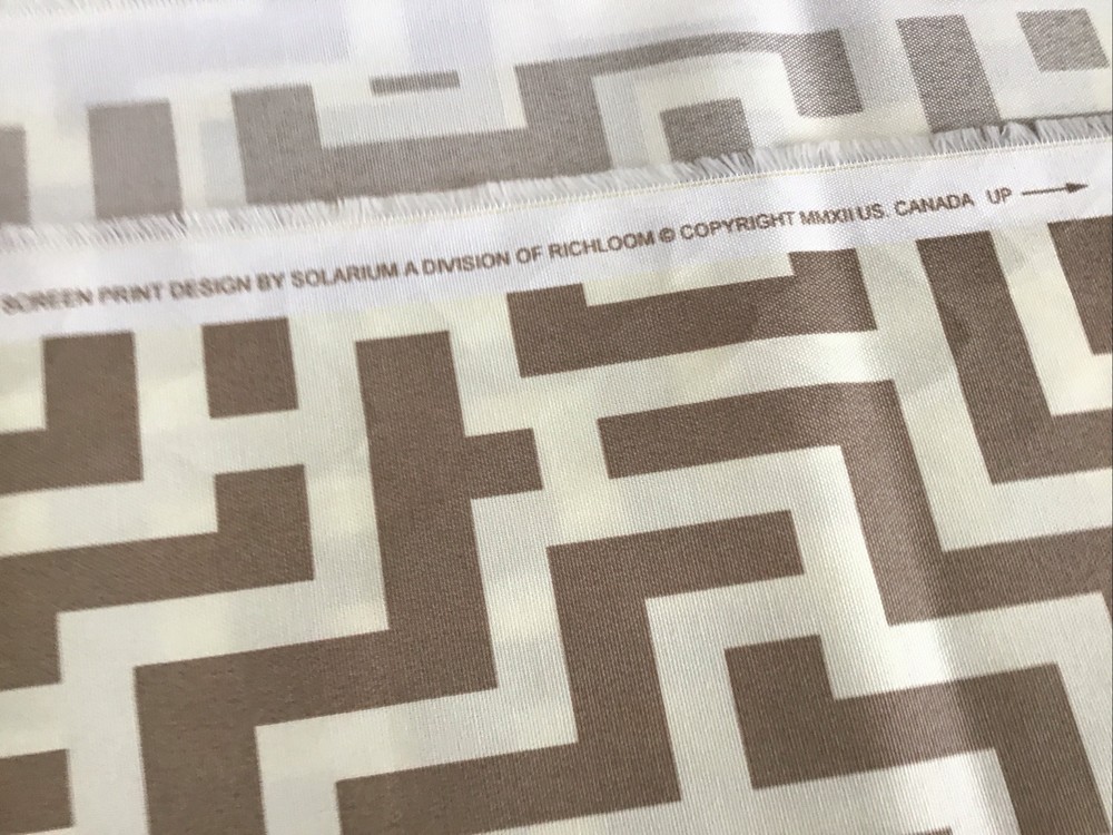 richloom solarium outdoor Keys Fabric One Yard Lot