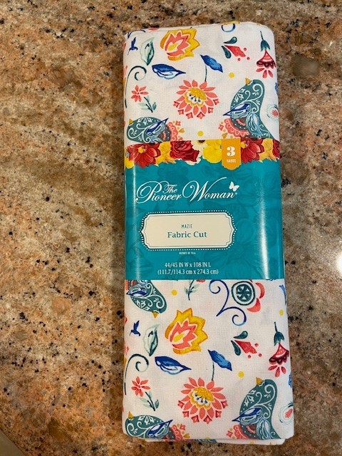 NIP The Pioneer Woman OOP MAZIE 3-Yard Fabric Cut (44/45″ x 108″) 100% COTTON