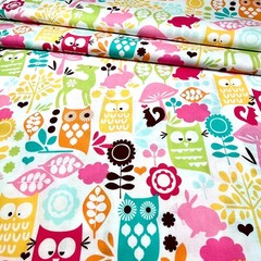 Forest Life Fabric by Michael Miller Fabrics #CX4935 100% Cotton