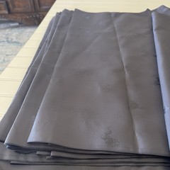 SILK GRAY FABRIC 6 Yards x 22 Inches Wide or 216 Inches x 22 Wide