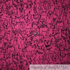 BonEful FABRIC FQ Cotton Quilt Gray Black Red Blue Classic VTG Antique Sport CAR