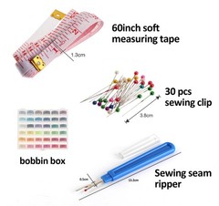 StiVerse 36 Colors Bobbin Thread Size A Class 15 (SA156), 36 (36PCS)
