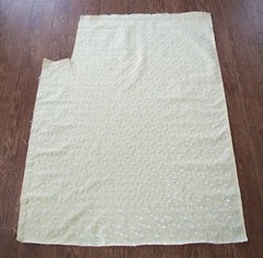JAB ANSTOETZ – Cotton Blend Fabric Remnant with Tassels – Germany – Circa 2000
