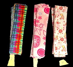 289 Flannel Quilting Strips 1.5” x 6.5” Cherry Polka Dots Floral Cotton Sewing