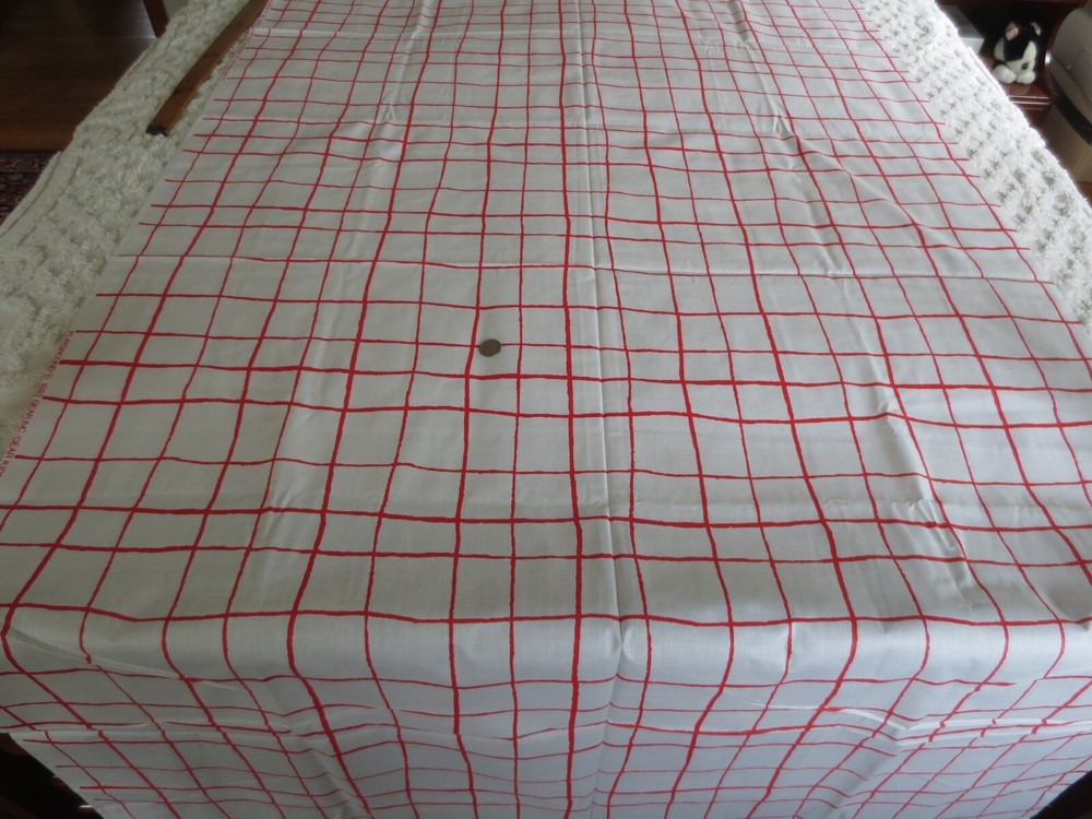 3699. 1983 Waites PLAYGROUND Home Decor, Quilting COTTON FABRIC-44″x2-7/8 yds.