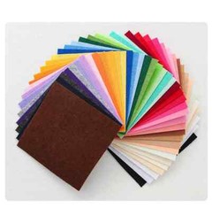 New 40/22 Pieces 10x10cm/15x15cm/30x30cm Soft Felt Fabric Non-Woven DIY Felt