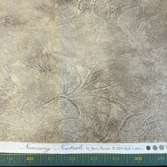 Necessary Neutrals Taupe Tan Flower Lily Tulip Jinny Beyer 1.5 Y