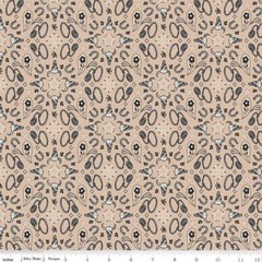 John Wayne Courage Bandana Sand Cotton Fabric