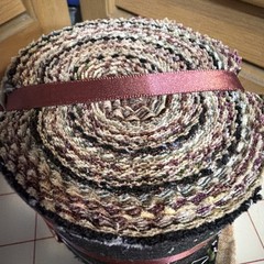 Jelly Roll 2.5 X 42” Beige Black Wine Fabric