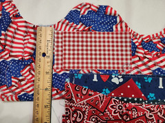 Fabric Scrap Bundle Cotton Quilting & Novelty Prints for Small Projects & Crafts