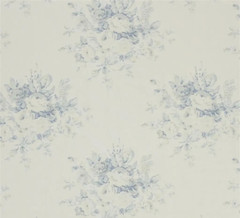 DESIGNERS GUILD/RALPH LAUREN CURTAIN FABRIC Wainscott Floral 6.4 METRES CAMBRAY