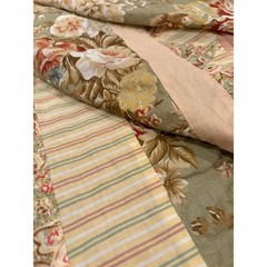 Cottage chic quilt top | unfinished quilt top