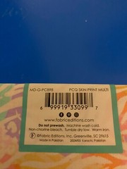 BRAND NEW CREATE IT 100% COTTON SKIN PRINT PRECUT SEWING AND CRAFT FABRIC 18X21