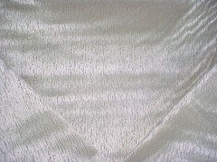 1-3/4Y Robert Allen Beacon Hill 219012 Graphic Grid Silver Upholstery Fabric
