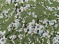 Fabric First Flourish Green By RJR Fabric 42” x 45”360