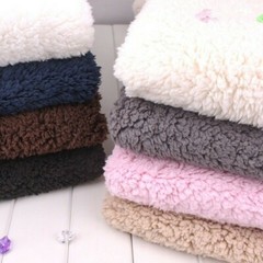 1 Meter Faux Sherpa Fleece Fabric Thick Warm Blanket Coat Jacket Lining Material
