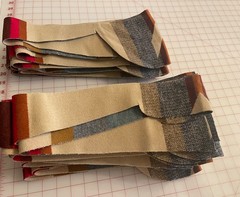 New Pendleton Wool blanket fabric remnants – Wyeth Trail – appx 3.4 lb.