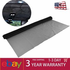 96″x60″ Headliner Fabric Foam Backed Upholstery Suede Auto Roof Liner Repair US
