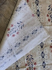 Vintage GREEFF Fabric Sample Kennebunkport 36 In x 33 In Screen Print Cotton