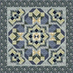 Free Spirit – Original Morris & Co – Granada – Indigo, Fabric BTY