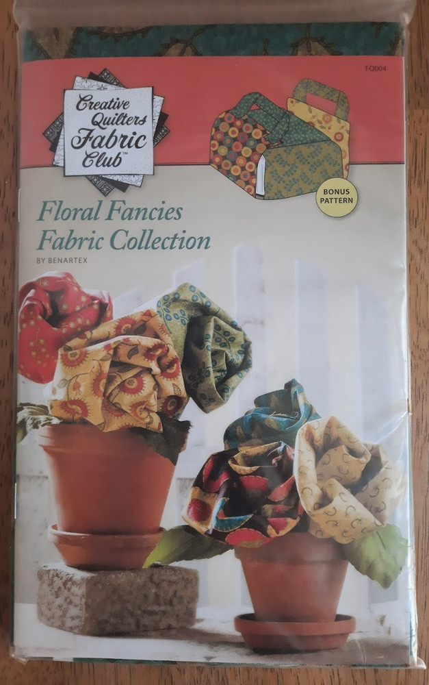 Creative Quilters Fabric Club Floral Fancies Fabric Collection Annie’s