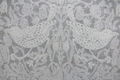 WILLIAM MORRIS CURTAIN FABRIC “Pure Strawberry Thief Embroidery” 3.4 METRE PAPER