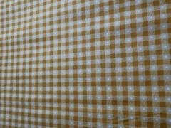 Huff-N-Puff quilt fabric by Andover 2724-Y Golden yellow checks