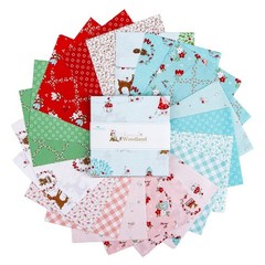 Whimsical Woodland 5″ x 5″ Squares, Riley Blake $3.99 Ships ANY Amount Of Fabric