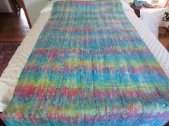 4591. BATIK – FERN DESIGN Craft, Quilting COTTON FABRIC – 44″ x 3 yds.