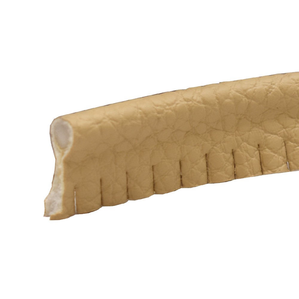 Boat Seat Cord Welting 191043 | Beige Faux Leather 5/8 x 1/4 Inch (YD)