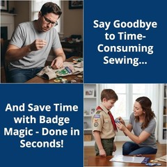 Fabric Patch Adhesive Double Sided Tape No Sew Iron Safe for Uniforms Vests