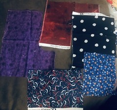 Stash Builder Novelty Florals Batik 20 Different Remnants Pieces READ for Sizes