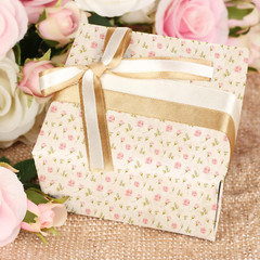 Whaline 12Pcs Spring Cotton Fabric Bundles 18 X 22 Inch Retro Floral Printed Fat