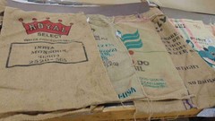 Burlap Coffee Sacks – Assorted Sizes – 20 Pieces