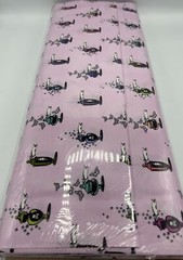 NEW! TULA PINK NIGHTSHADE DEJA VU APOTHECARY IN NERIUM HALLOWEEN FABRIC 1/2 YD