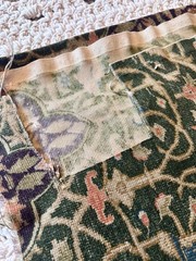RALPH LAUREN HOME RUTHERFORD PARK TAPESTRY RUG FABRIC ~ 94″ x 74″