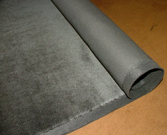 Faux Mohair Velvet Fabric 2.8m iLiv Denver Charcoal Curtain Cushion Upholstery