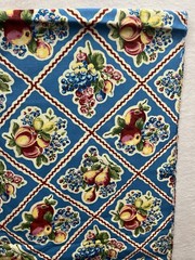 1.25 Yds R.&R. Fruit Retro Kitchen Towel Fabric by Springs Creative Prod-NEW OOP