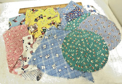 Cotton Quilt Fabric Scrap Small Pieces Lot Novelty Juvenile Prints Train Duck