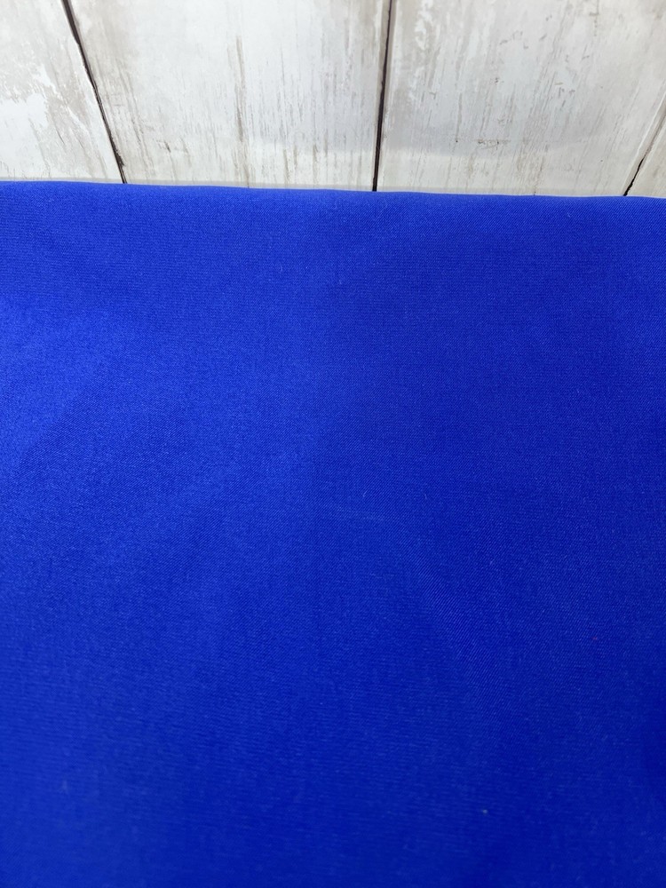 Blue Heavy Weight Polyester Fabric 10 Yards 48″ Wide Vintage Continuous Yardage