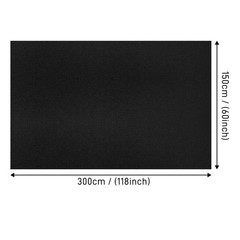 3MM 118″x60″ Flat Knit Headliner Fabric with Foam Backing for Car Roof Lining