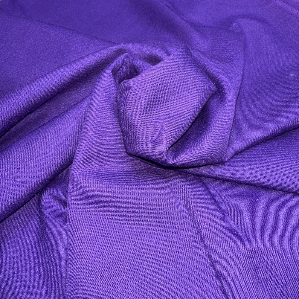 Regal Grape Purple Cotton Blend Broadcloth BTY 44” Wide