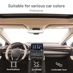 Auto Headliner Fabric Mesh Type with Foam Backing – Tube 96″ L × 60″ W Brown