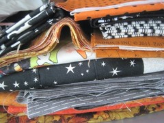 Halloween High End Quilters Fabric Plus Unfinished Table Runner Lot 2 lb 8 oz