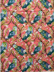 Tula Pink Moon Garden Night Owl Dawn Fabric Cotton 18″ X 42″ New