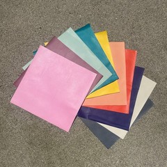 (10) 12×12 Vinyl / Pleather / Faux Leather for Sewing / Crafting, Color Variety