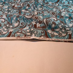 3 pounds 9 Ounces Assorted Fabrics Mostly 1 Yard Pieces Prints 100% Cotton