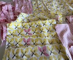 Fabric Lot, Remnants, Quilting, Craft Sewing Projects, Dwell Fabric