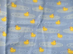 Fabric Traditions- Challis Roos Ducks Swimming In Pond VTG 2011 30″X44 NEW